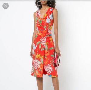 EUC Alice & Olivia Tasia Wrap Dress 10